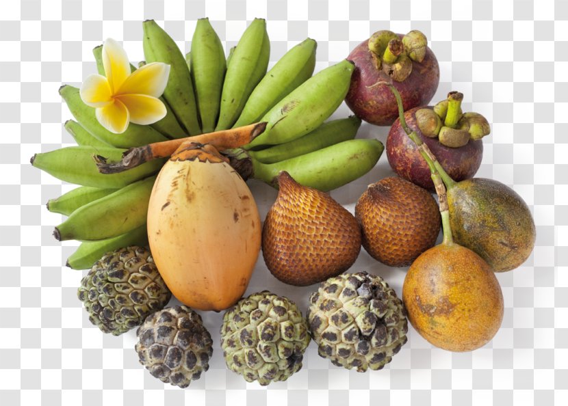 Banana Passionfruit Salak Purple Mangosteen - Travel Malaysia Transparent PNG