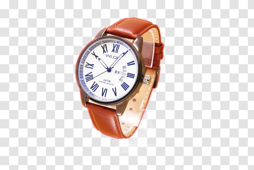 Watch Poster - Sales Promotion - Men's Leather Transparent PNG