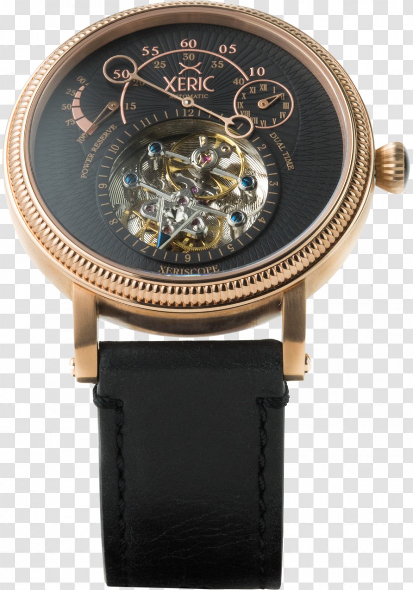 Automatic Watch Strap Skeleton Gold - Accessory Transparent PNG