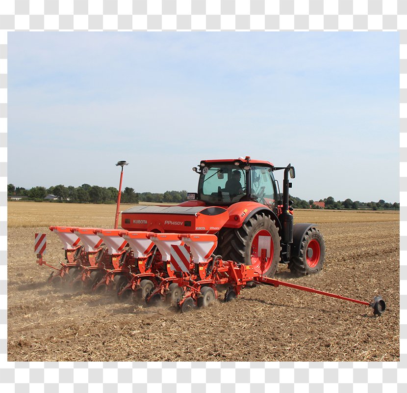 Tractor Soil Farm Machine Plough - Harvester Transparent PNG