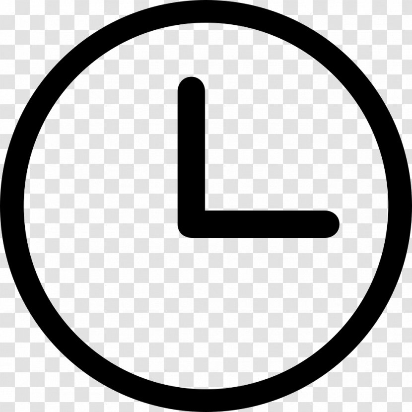 Clock Symbol Timer - Area Transparent PNG