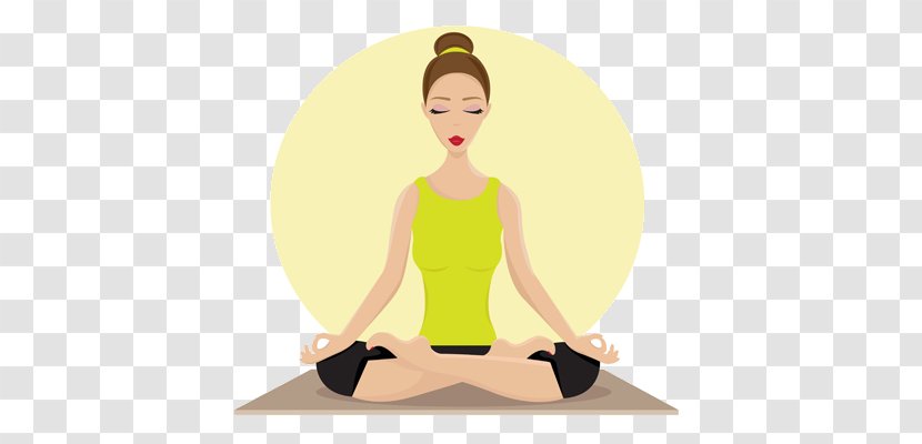 Lotus Position Yoga Woman - Meditation Transparent PNG