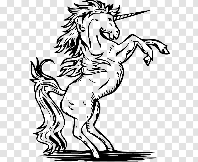 Unicorn Clip Art - Mane Transparent PNG