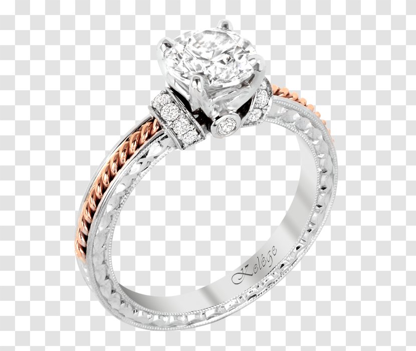 Wedding Ring Silver Body Jewellery Diamond - Rings - Creative Transparent PNG