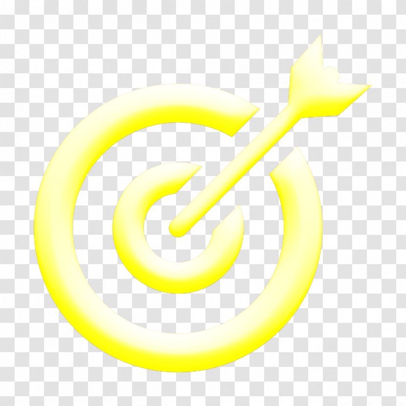 Aim Icon Arrow Goal - Symbol - Spiral Logo Transparent PNG