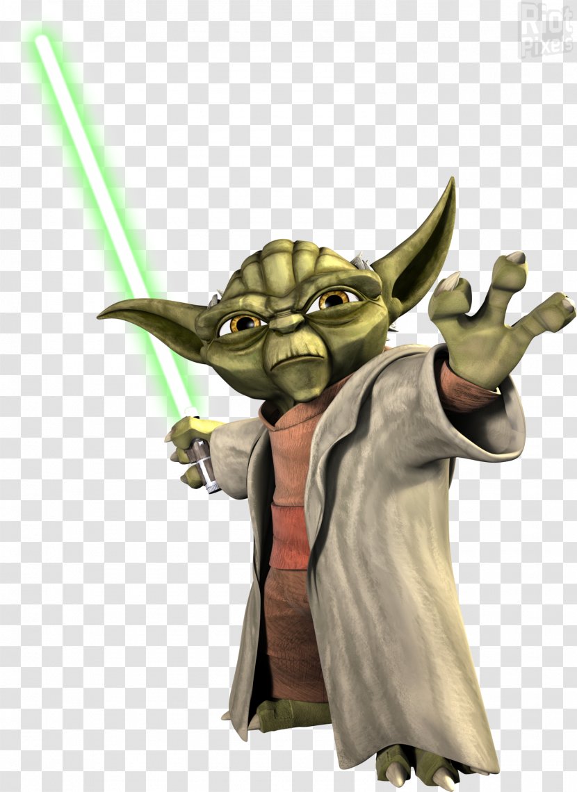 Yoda Star Wars: The Clone Wars Obi-Wan Kenobi Trooper Transparent PNG