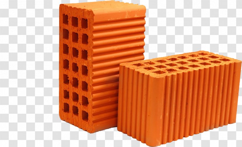 Brick Wall - Orange - Bricks 5 Transparent PNG