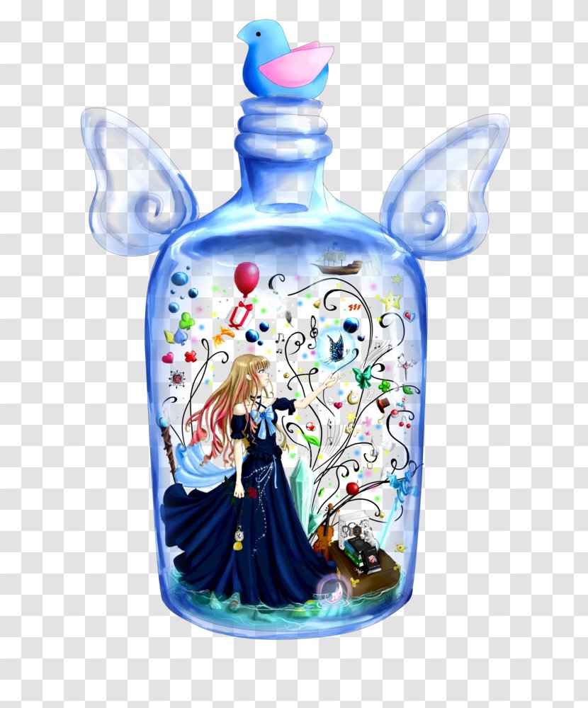 Bottle Christmas Ornament Character Fiction Transparent PNG