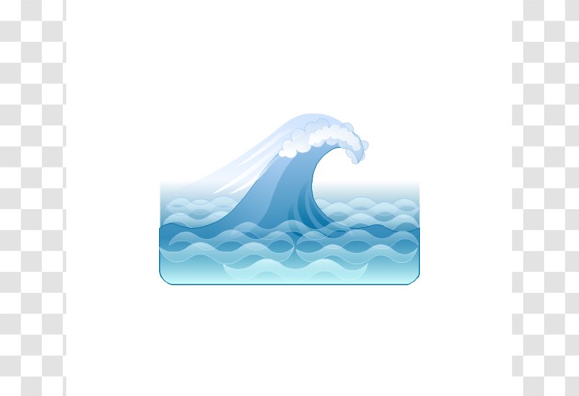 Tsunami Drawing Diagram Clip Art - Natural Disaster - Cliparts Transparent PNG