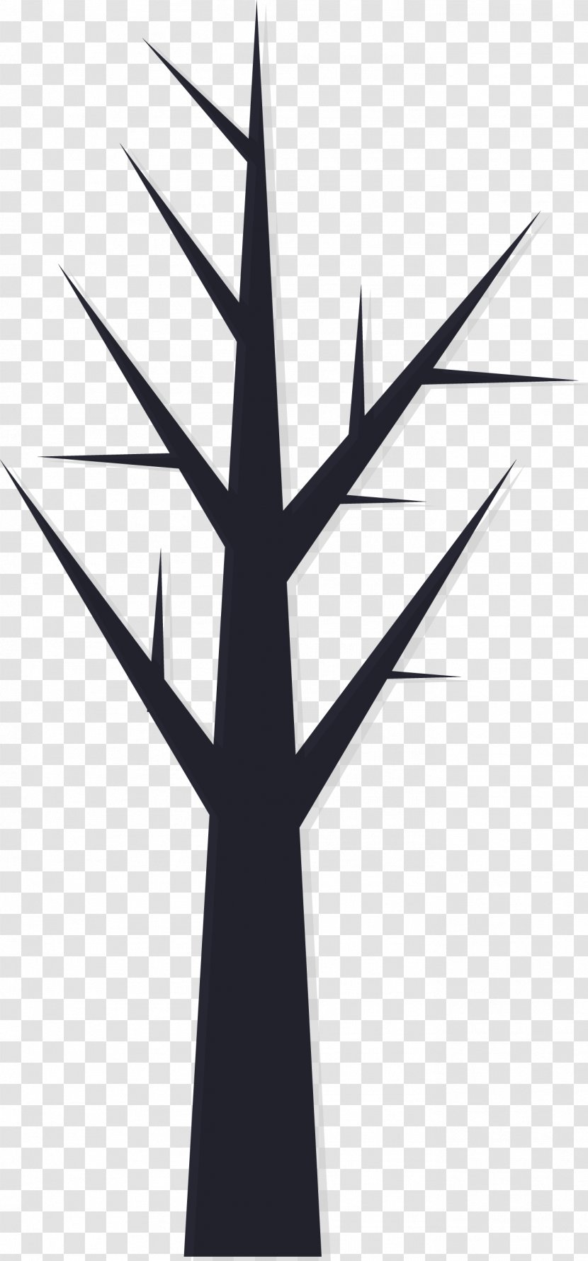 Halloween Tree - Symmetry Plant Transparent PNG