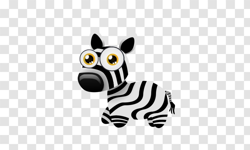 Lion Cartoon Zebra - Mammal - Cute Little Transparent PNG