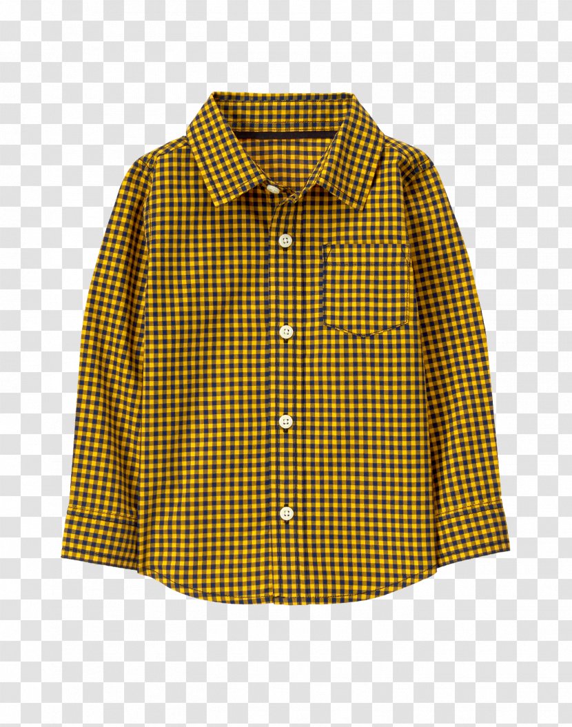 Blouse - Outerwear - Gingham Transparent PNG