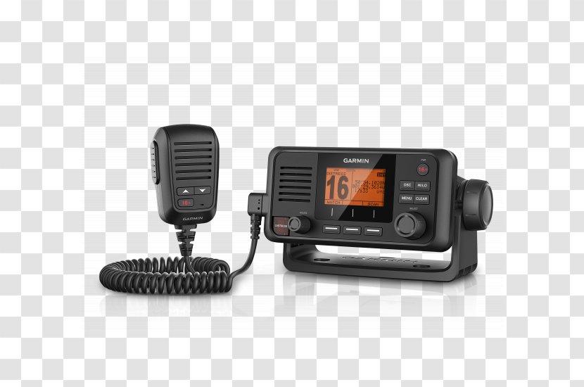 Marine VHF Radio Very High Frequency Digital Selective Calling Two-way - Transceiver Transparent PNG