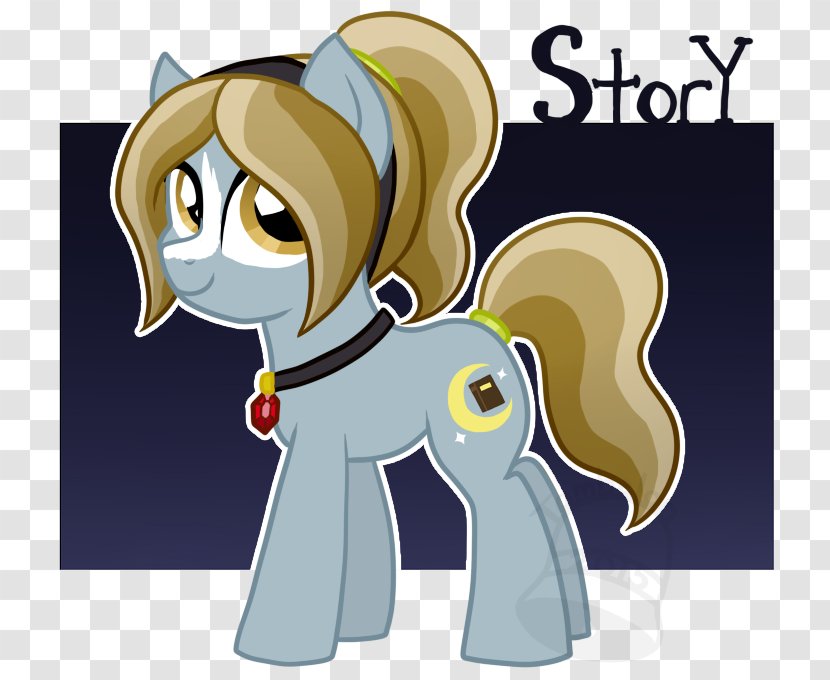 Pony Horse Cartoon Fiction - Tree - Bedtime Transparent PNG