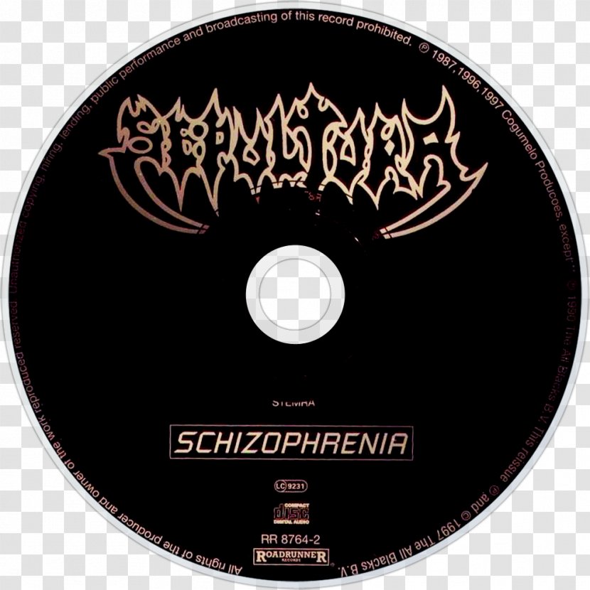Sepultura Arise Schizophrenia Beneath The Remains Chaos A.D. - Album Cover Transparent PNG