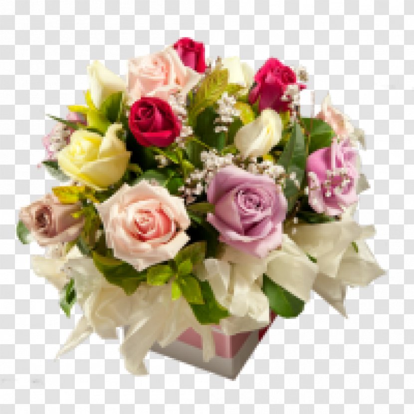 Flower Bouquet Floristry Gift Delivery - Rose Family - Congratulation Transparent PNG