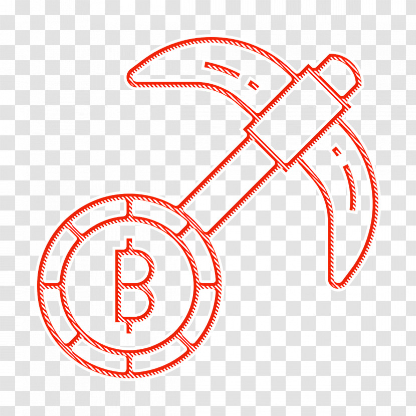 Mining Icon Bitcoin Icon Blockchain Icon Transparent PNG