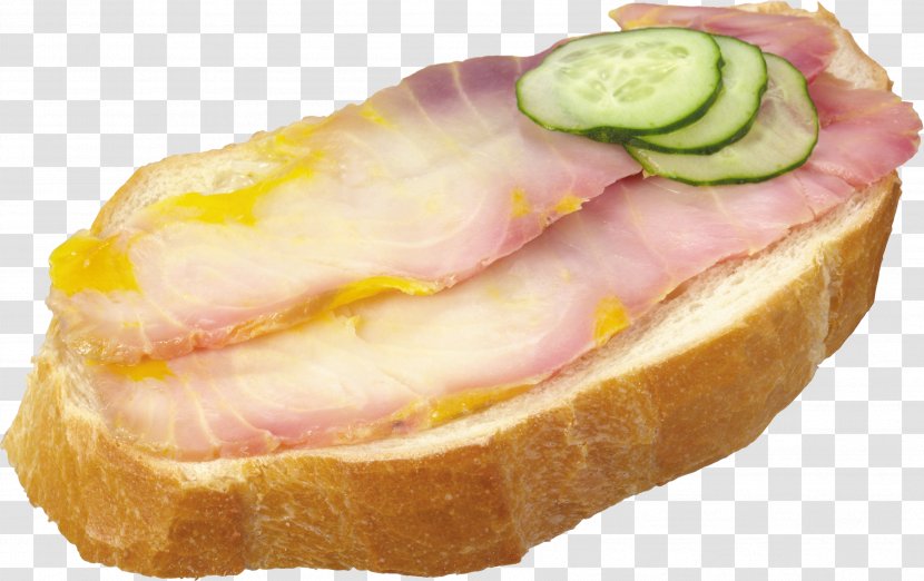 Butterbrot Ham Sausage Sandwich Salami - Flatbread - Hot Dog Transparent PNG