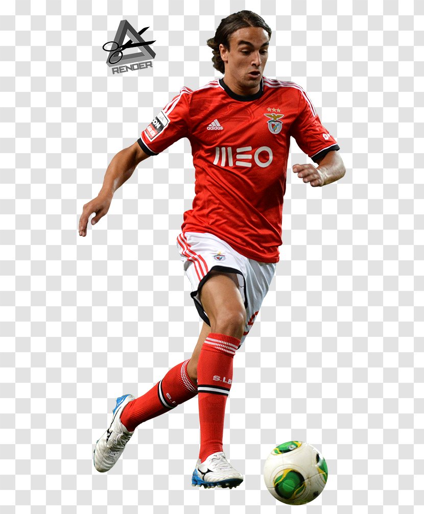 Lazar Marković S.L. Benfica Soccer Player Football Jersey - Pallone Transparent PNG