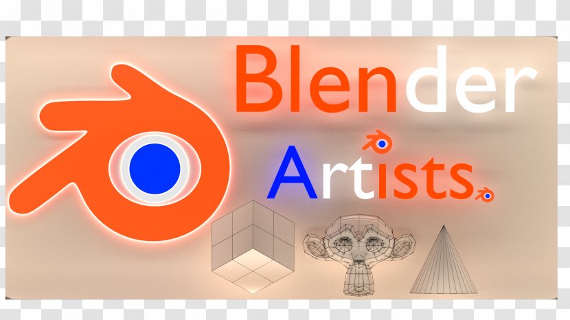 Logo Blender Brand Cycles Render Transparent PNG