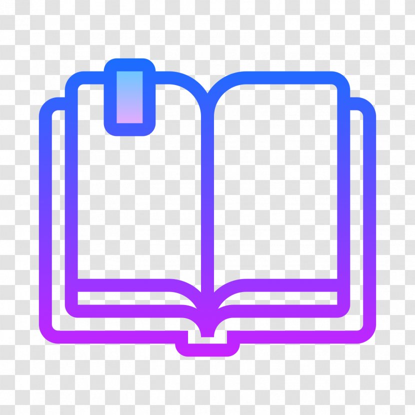 Book Reading - Electric Blue Transparent PNG