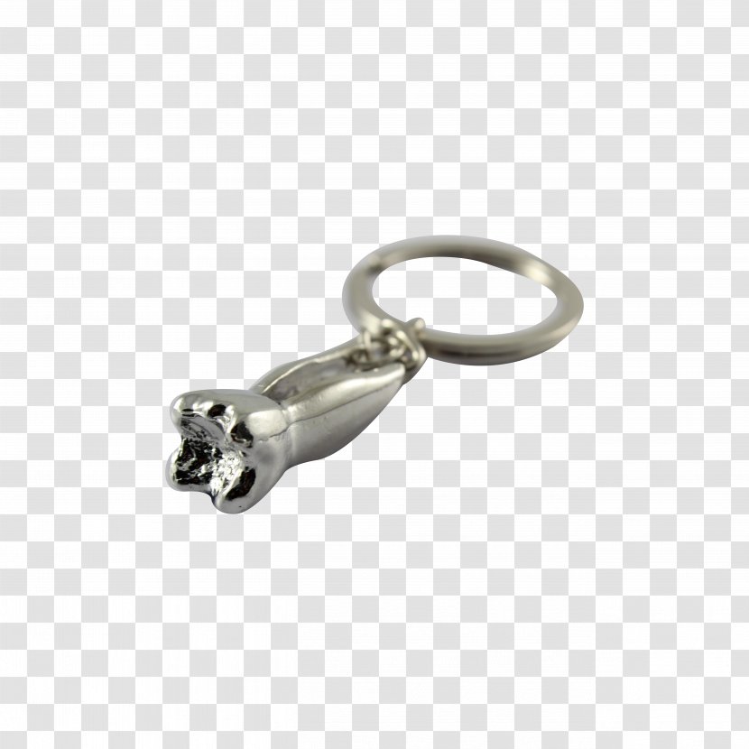 Silver Body Jewellery Key Chains Human - Loupe Magnifier Transparent PNG