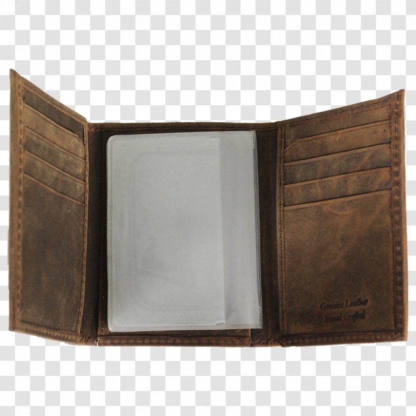 Wallet Product Design Leather - Tri Fold Transparent PNG