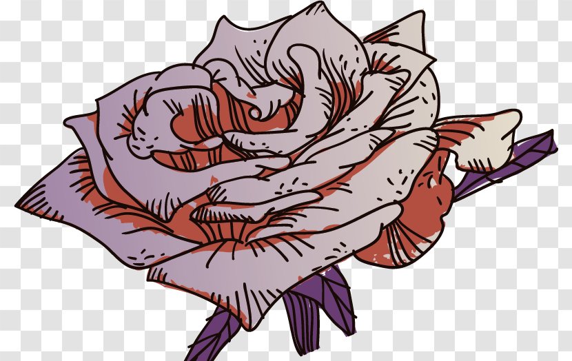 Illustration - Flower - Vector Rose Transparent PNG