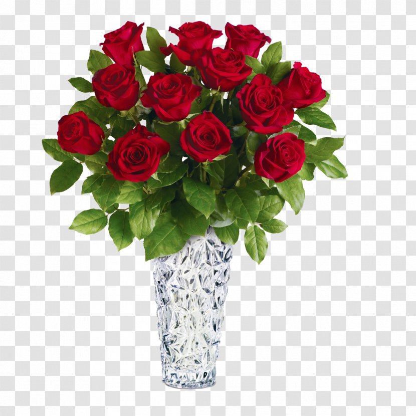 Flower Delivery Floristry Bouquet Rose - Plant - Vase Transparent PNG