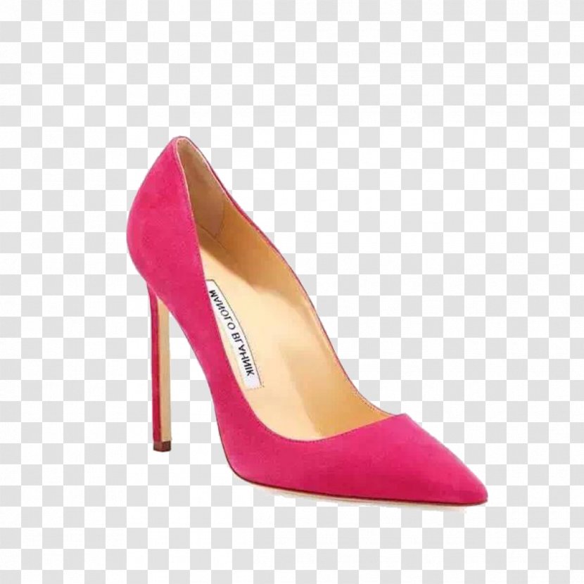 Shoe High-heeled Footwear Designer Pink - Basic Pump - Rose Brand Shoes High Heels Manolo Transparent PNG
