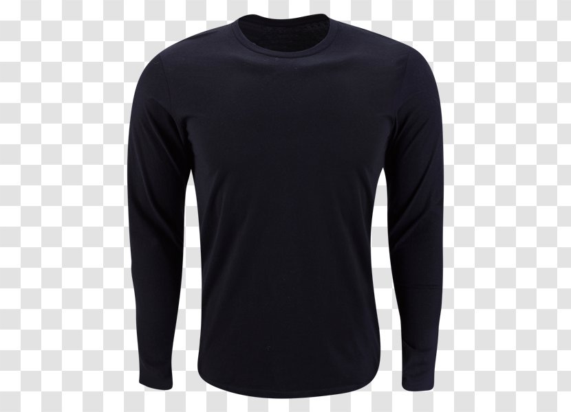 Long-sleeved T-shirt Crew Neck Transparent PNG