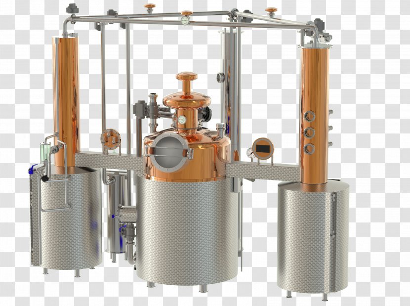 Distillation Pot Still Column Reflux - Microdistillery - Bomberger's Distillery Transparent PNG