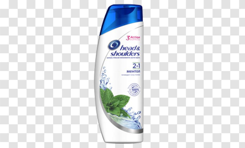 Head & Shoulders Shampoo Dandruff Scalp Menthol Transparent PNG