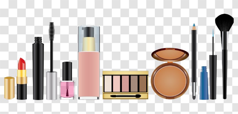 Cosmetics Clip Art Make-Up Brushes Face Powder - Beauty - Make Up Transparent PNG