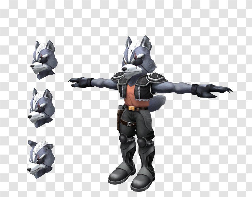 Super Smash Bros. Brawl For Nintendo 3DS And Wii U Project M Electronic Entertainment Expo Star Wolf - Action Figure Transparent PNG