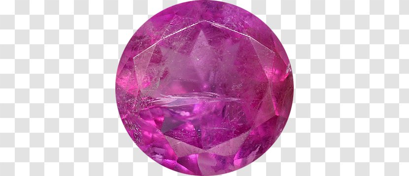 Amethyst Ruby Crystal - Magenta Transparent PNG