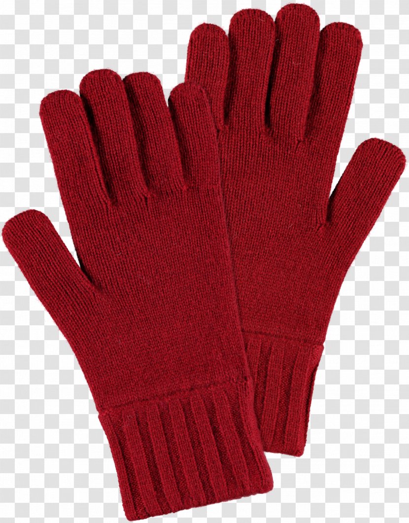 Glove - Bicycle - Red Transparent PNG