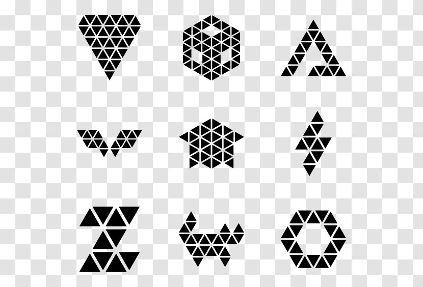 Symbol Geometry Pattern - Polygon - Polygonal Transparent PNG
