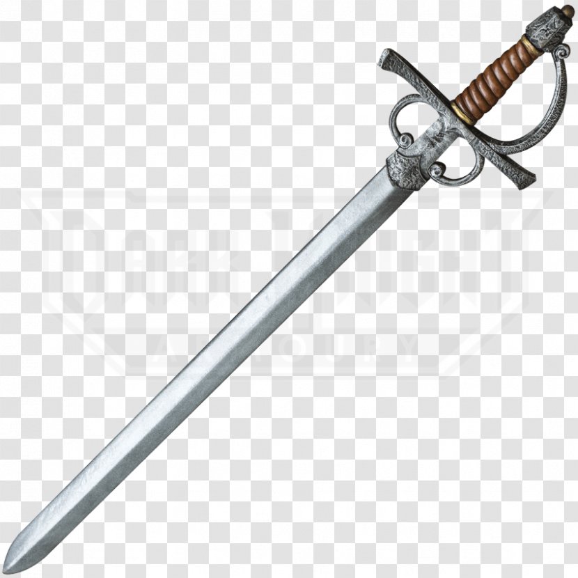 Knight Cartoon - Fencing Weapon Blade Transparent PNG