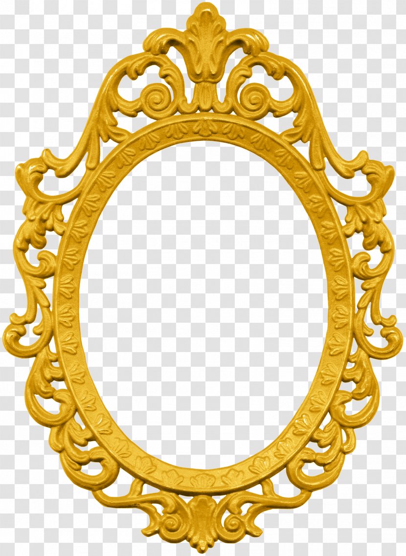Picture Frames Magic Mirror Stock Photography Ornament - Gold - Vintage Frame Transparent PNG