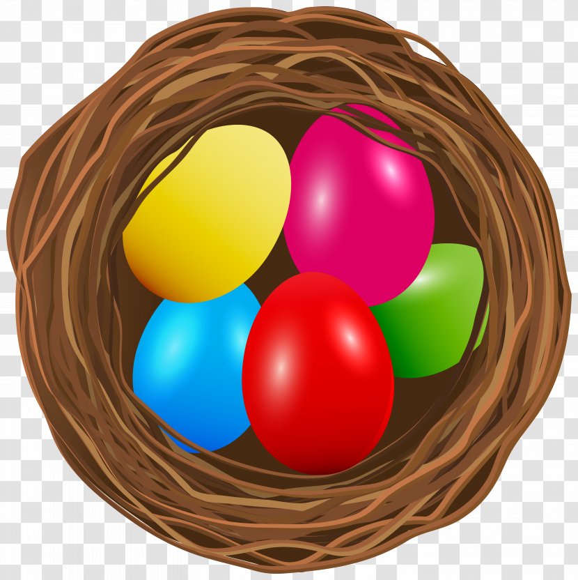 Easter Egg Clip Art - Nest Transparent Image Transparent PNG