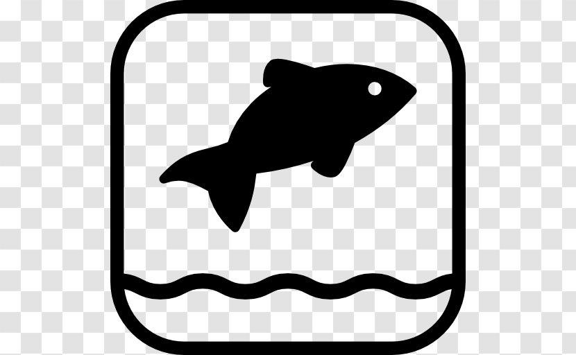 Fish Shop - Black - Marine Mammal Transparent PNG