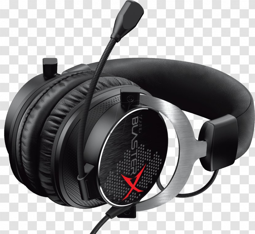 Creative Sound BlasterX H5 Headphones Blasterx H3 Gaming Headset Audio Transparent PNG