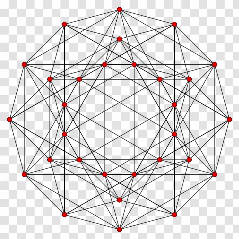 5-cube Five-dimensional Space Hypercube 5-simplex - Graph Of A Function - Cube Transparent PNG
