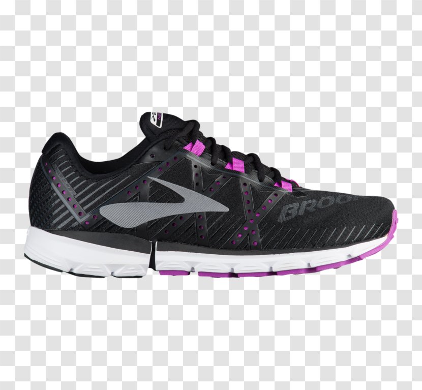 Brooks Sports Shoes Footwear Clothing - Magenta - Purple Black Puma For Women Transparent PNG