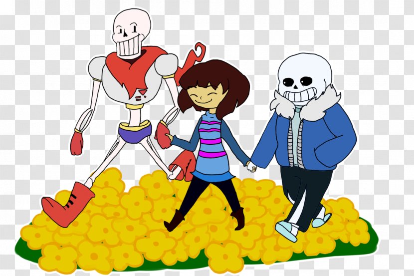 Undertale Toriel Papyrus Digital Media - Cartoon - Recreation Transparent PNG