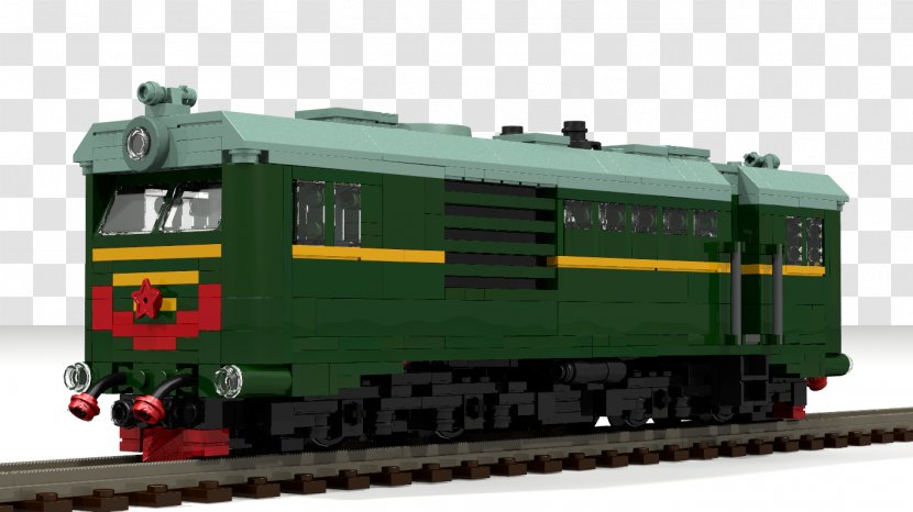 Electric Locomotive Rail Transport TU2 Diesel Passenger Car Transparent PNG