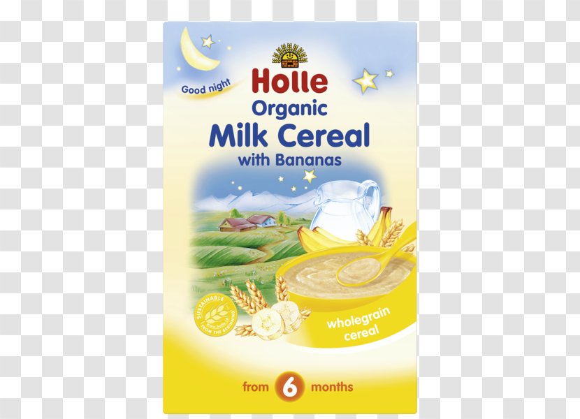 Breakfast Cereal Baby Food Organic Milk - Natural Foods - Banana Transparent PNG