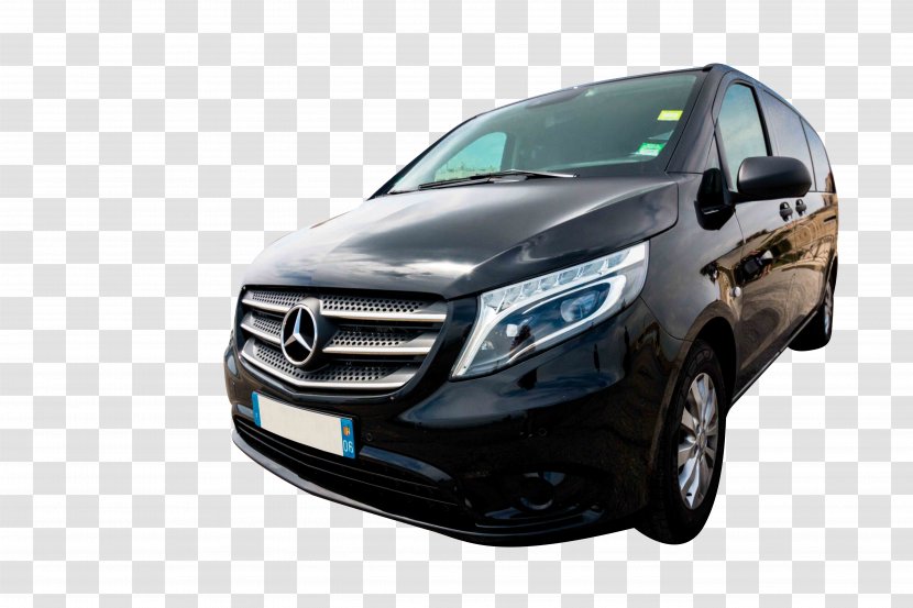 Minivan Mercedes-Benz Taxi Vehicle - Grille - Mercedes Benz Transparent PNG