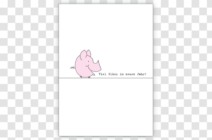 Paper Mammal Cartoon Animal Snout - Watercolor - Invitation Cards Transparent PNG